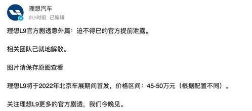 理想最新爆料,揭秘最新爆料背后的技术革新与市场布局”